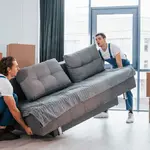 Home 18 furniture movers in dubai are loading and packing furniture carefully. Best commercial movers in dubai