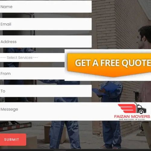 Home 4 Free quotation form of faizan movers in dubai