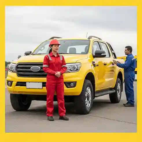 Best Pickup Truck for Rent in Dubai 6 Double Cabin 1 Ton Pickup for rent in dubai for monthly rental