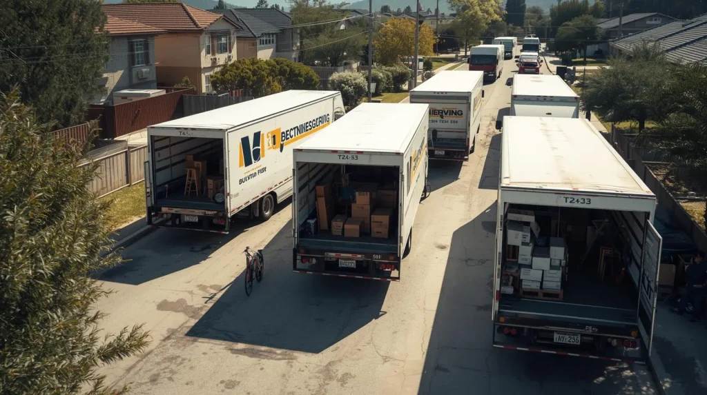 Moving trucks