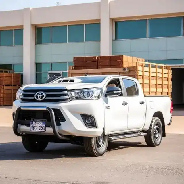Pickup For Rent in JLT 2 double cabin pickup truck rental in DIP, Dubai