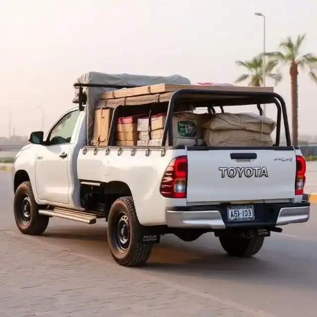 double cabin pickup for rent in business bay
