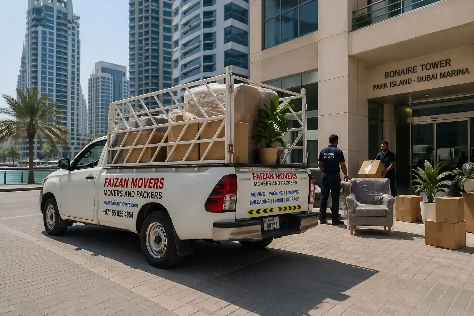 Hire a Pickup for Rent in Al Quoz | Faizan Movers | hire 1 ton pickup for monthly in dubai investment park