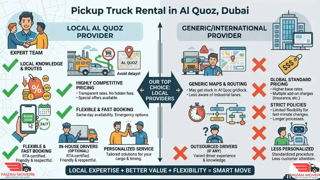 Faizan Movers vs Generic Movers