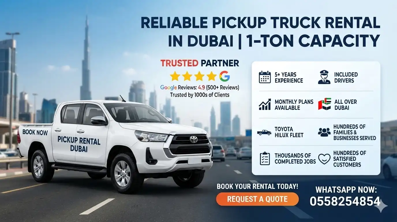 1 ton pickup truck rentals