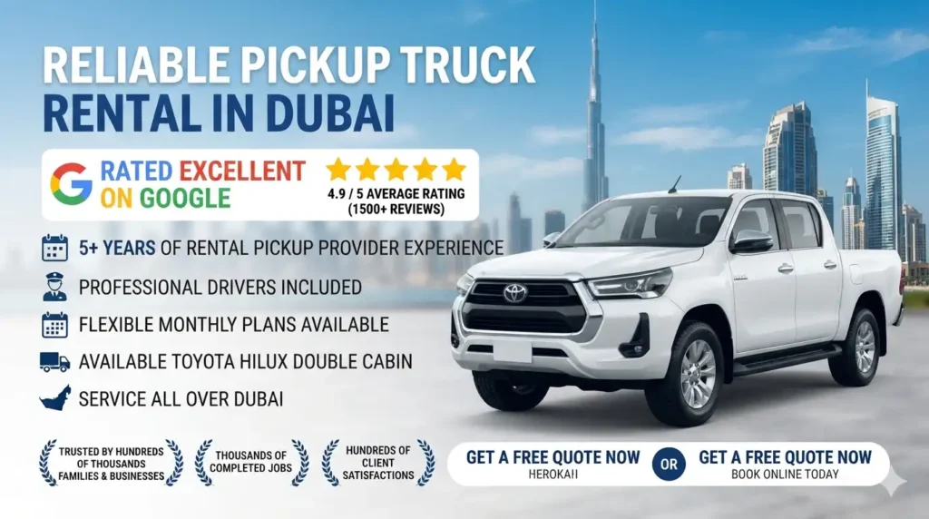 truck rental dubai
