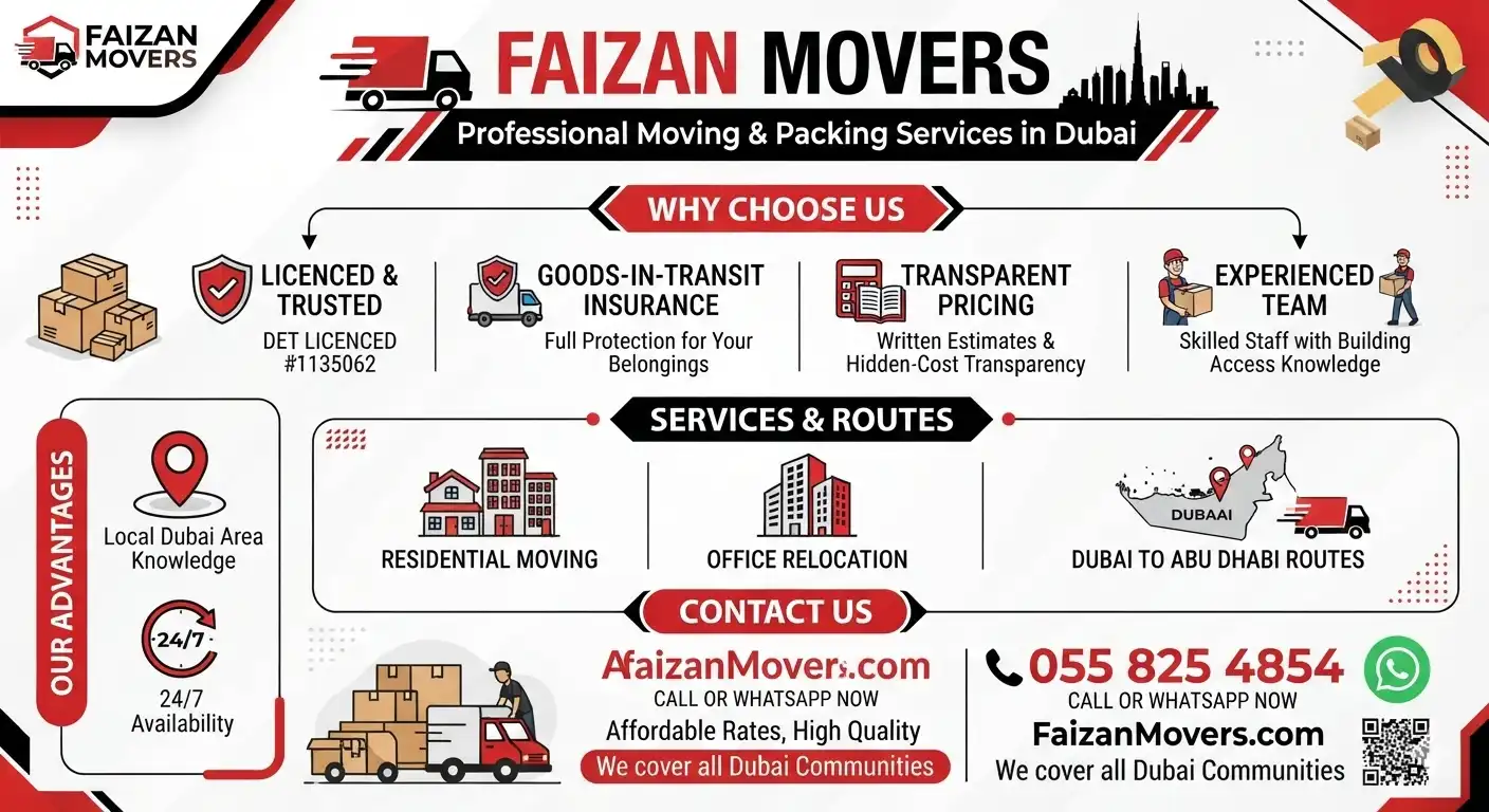 Best House Movers in Dubai 3 Why choose Faizan Movers in Dubai